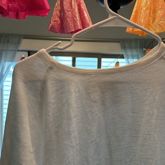 Size L free people white Henley. - Picture 3 of 5